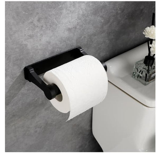 Self-Adhesive Paper Towel Holder for Kitchen and Bathroom, 16x9.8cm, Black V1188-MS-325-2103