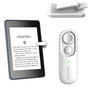 Rechargeable E-Reader Page Turner Remote with Clip - 2-in-1 Bluetooth Clicker for Kindle, Kobo, V1188-MS-417-0007