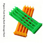 Pigeon Leg Ring Holder (Plastic) Size: 70*195mm Color: Yellow for Pigeons (2pc) V1188-MS-424-0001