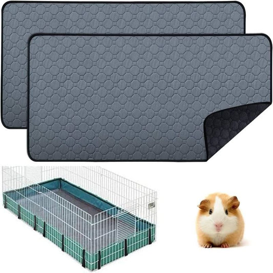 Waterproof Non-slip Washable & Reusable Guinea Pig Mat (Fabric) Size: 600mm*1200mm Color: Grey for V1188-MS-424-0006
