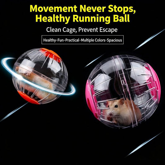 Hamster Exercise Ball (Plastic) Size: 120mm Color: Orange for Hamsters (1pc) V1188-MS-424-0007