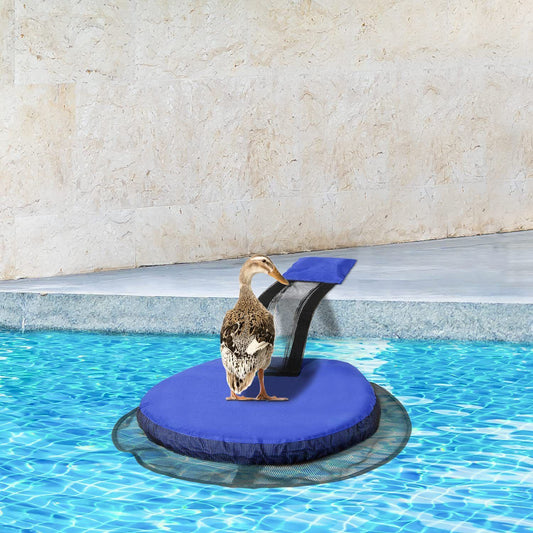 Pool Animal Escape Ladder (PVC) Size: 330*280*30mm Color: Blue for Birds Outdoor Use (1pc) V1188-MS-424-0009