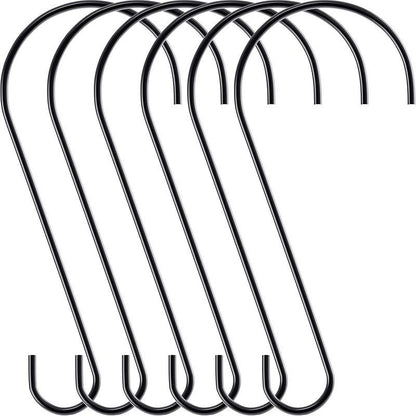 Hanging Multi-functional S Hook (Metal) Size: 305mm Color: Black for Birds (1pc) V1188-MS-424-0010