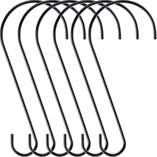 Hanging Multi-functional S Hook (Metal) Size: 305mm Color: Black for Birds (1pc) V1188-MS-424-0010