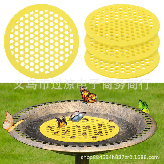 Bee Watering Tray (EVA) Size: Floating Color: Yellow Outdoor Use (1pc) V1188-MS-424-0016