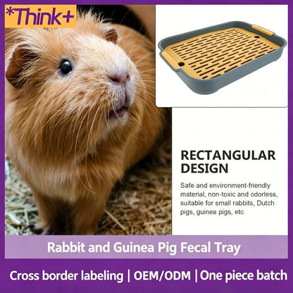 Waste Tray (Plastic) Size: 270mm*185mm*40mm Color: Green for Rabbits/Guinea Pigs (1pc) V1188-MS-424-0018