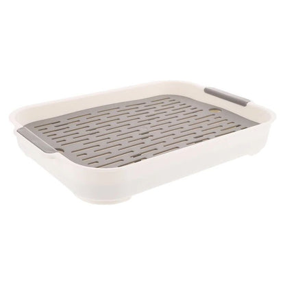 Waste Tray (Plastic) Size: 270mm*185mm*40mm Color: Green for Rabbits/Guinea Pigs (1pc) V1188-MS-424-0018