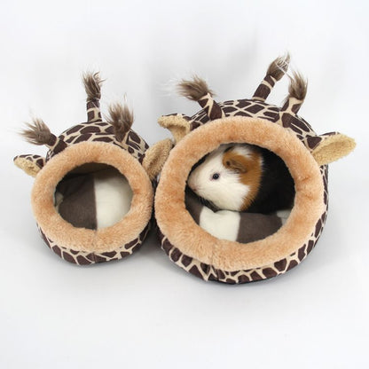 Pet Bed (Plush/PP Cotton) Size: 230mm Color: Green for Rabbits/Guinea Pigs (1pc) V1188-MS-424-0019