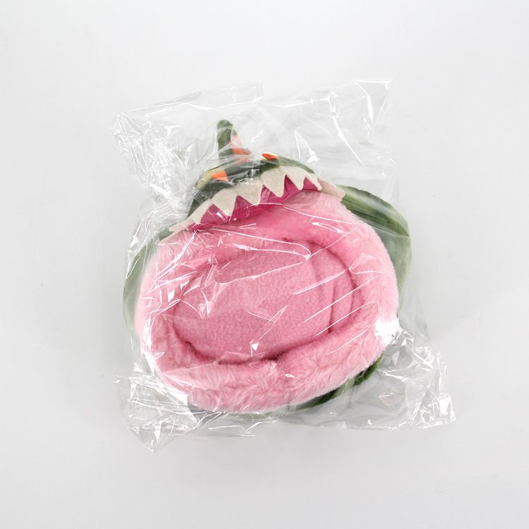 Pet Bed (Plush/PP Cotton) Size: 230mm Color: Green for Rabbits/Guinea Pigs (1pc) V1188-MS-424-0019