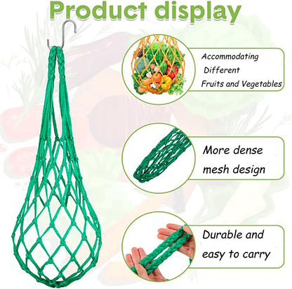 Hanging Feeding Net Bag (Nylon) Size: 570mm Color: Green for Parrots (2pc) V1188-MS-424-0025