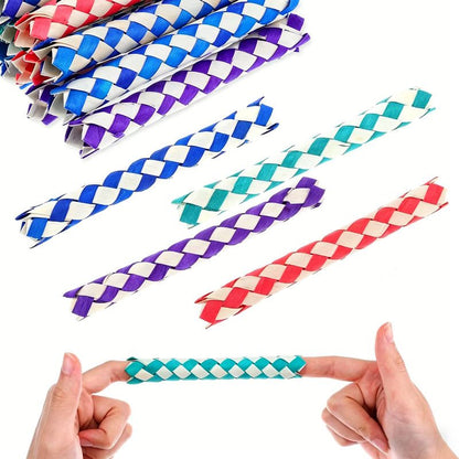 Bird Toy (Palm Leaf/Wood) Size: 150mm Color: Red For Parrots (10pc) V1188-MS-424-0028