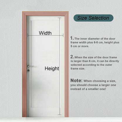 Magnetic Door Screens - 120x210 cm Self-Closing - High-Density Insect Mesh - No Drilling Required - Black V1188-MS-429-0001-3