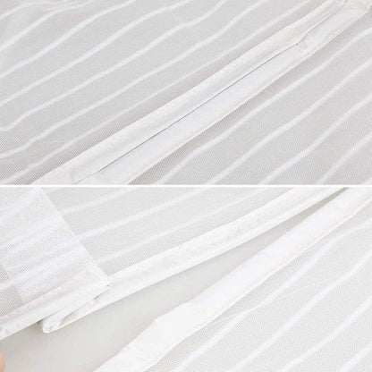 Magnetic Door Screens - 90x210 cm Self-Closing - High-Density Insect Mesh - No Drilling Required - White V1188-MS-429-0002-1