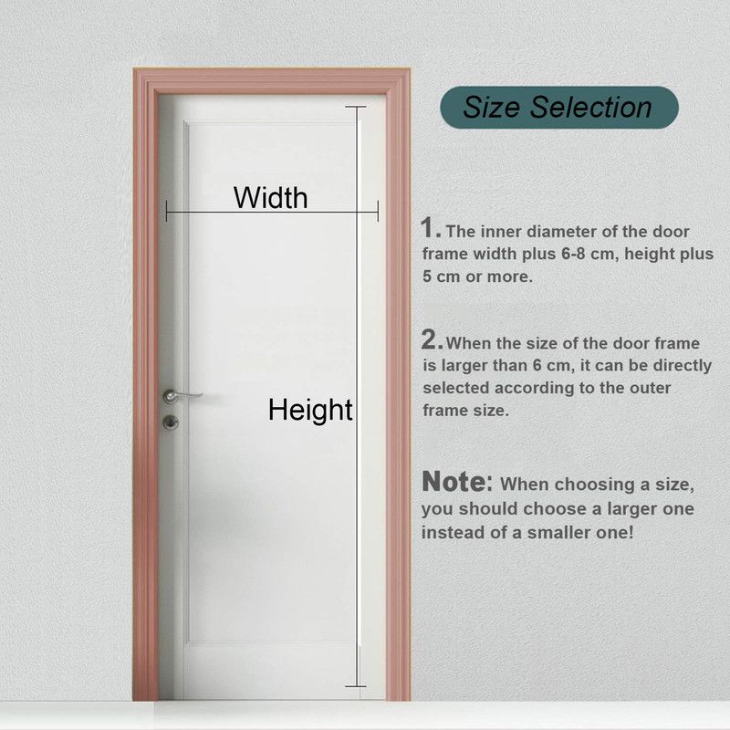 Magnetic Door Screens - 90x210 cm Self-closing - High-Density Insect Screen - No Drilling Required - Brown V1188-MS-429-0004-1