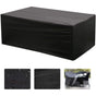 Rectangular Table Cover for Garden Furniture, UV Protection, Black, 150 x 130 x 90 cm V1188-MS-520-002
