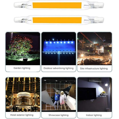 R7S LED Bulb, 78 mm 230V 5W Warm White, Non Dimmable COB Linear Lamp V1188-MS-520-015