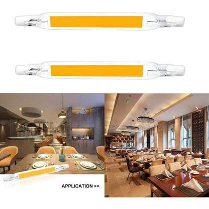 R7S LED Bulb, 78 mm 230V 5W Warm White, Non Dimmable COB Linear Lamp V1188-MS-520-015