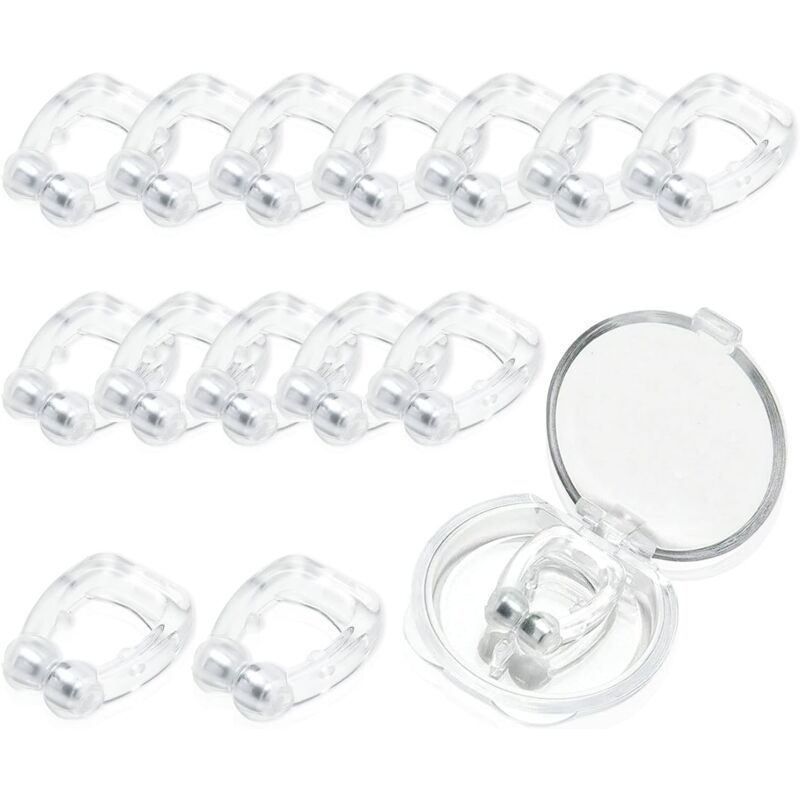 15 Pack Magnetic Anti Snoring Nasal Clip, Anti Snoring Device V1188-MS-520-017