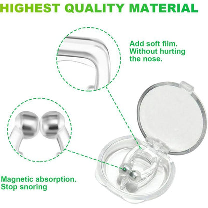 15 Pack Magnetic Anti Snoring Nasal Clip, Anti Snoring Device V1188-MS-520-017