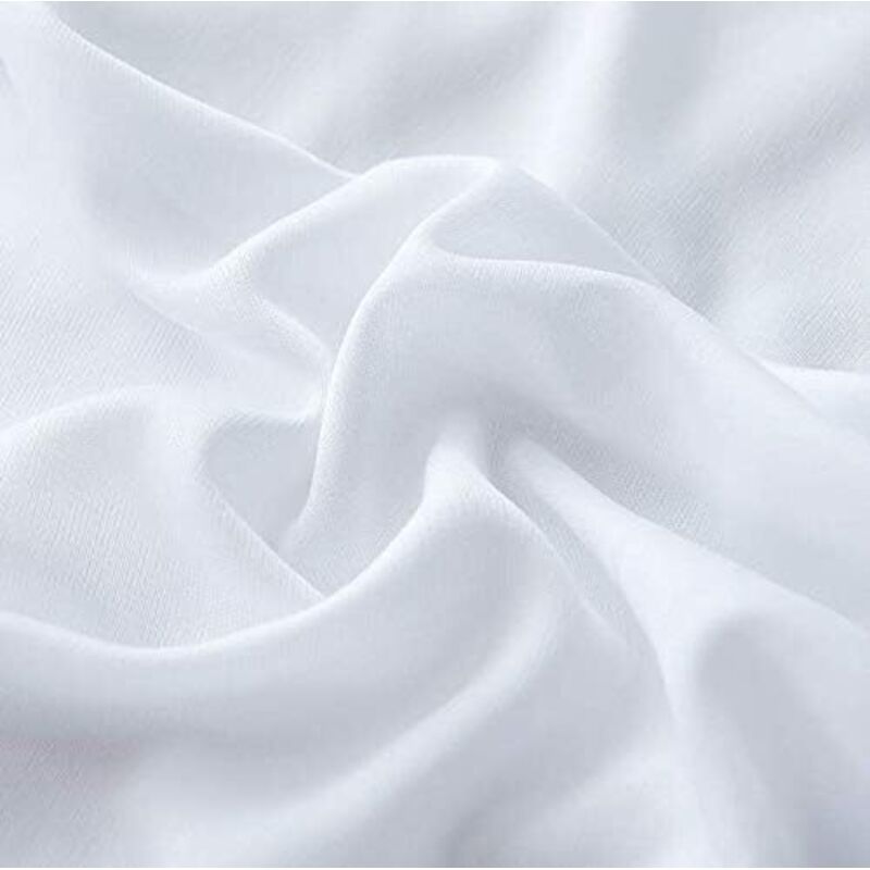 Mattress Protector, Waterproof Mattress Topper, Anti Allergic, 200 x 200 cm V1188-MS-520-025