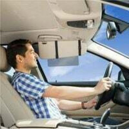 1 Piece Car Sun Visor Extension, Anti Glare UV Protection, Black V1188-MS-520-029