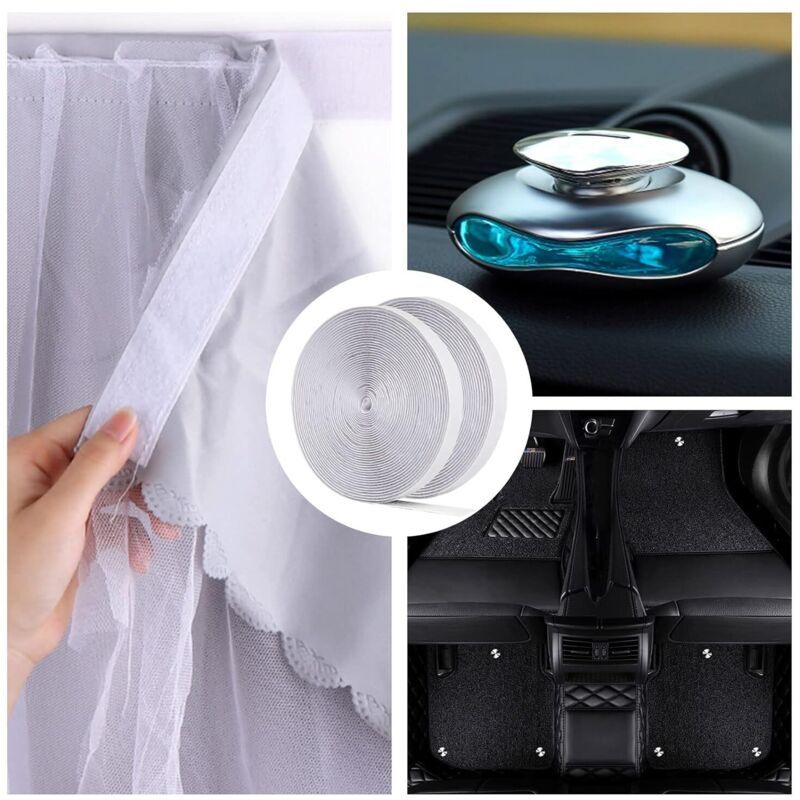 Double Sided Adhesive Tape for Sewing Carpet and Fabric, White, 5 m x 2 cm V1188-MS-520-035