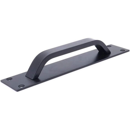 2 Pack Sliding Door Handle, Aluminum Alloy Cabinet and Cupboard Handle, Black, 20 x 4 cm V1188-MS-520-043