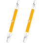 2 Pack R7S LED Bulb, J78 78 mm 5W 3000K Warm White 500LM, Non Dimmable, Replaces 40W 50W Halogen V1188-MS-520-050