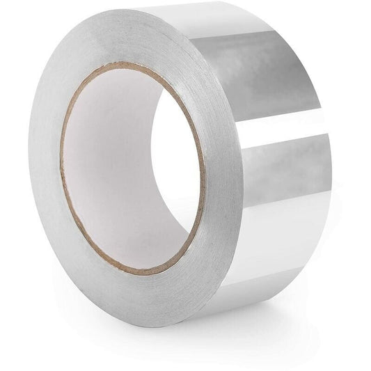 1 Roll Aluminum Adhesive Tape, High Temperature Waterproof Sealing Tape, 50 mm x 50 m V1188-MS-520-055