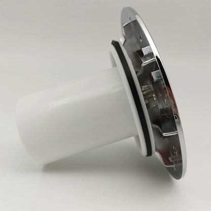 Shower Drain Stopper, Replacement Drain Cover, Chrome, 90 mm, 115 mm V1188-MS-520-059