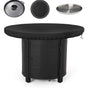Fire Pit Cover, 420D Waterproof Anti UV Protective Cover, Diameter 100 cm V1188-MS-520-062