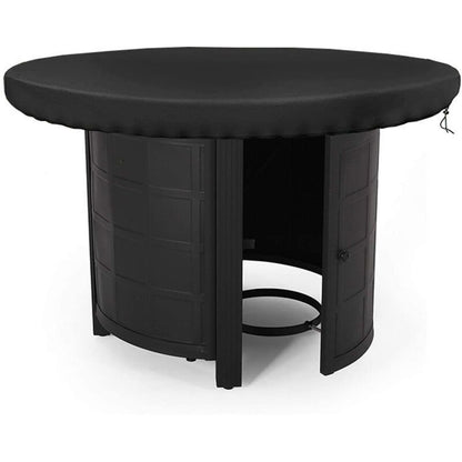 Fire Pit Cover, 420D Waterproof Anti UV Protective Cover, Diameter 100 cm V1188-MS-520-062