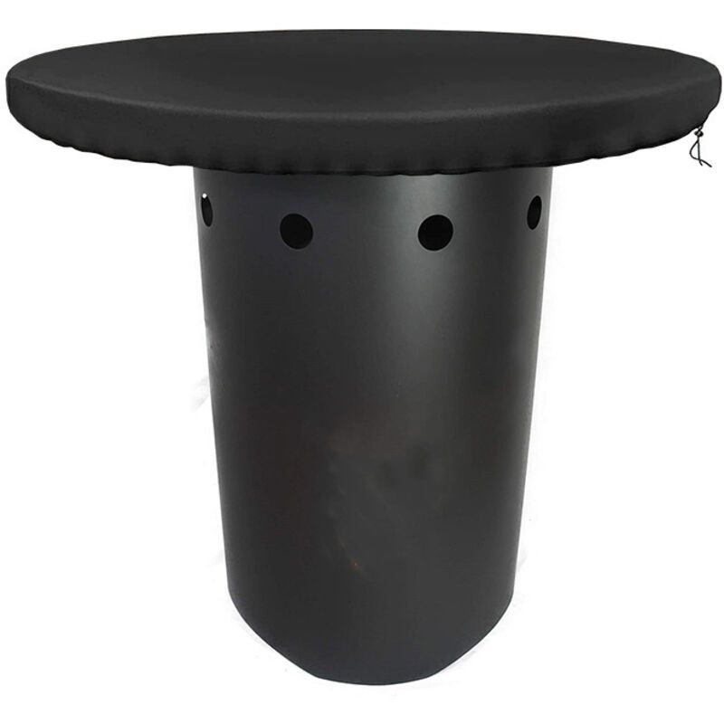 Fire Pit Cover, 420D Waterproof Anti UV Protective Cover, Diameter 100 cm V1188-MS-520-062