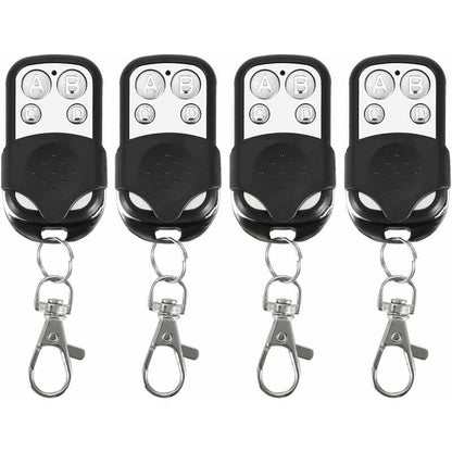 4 Pack Universal Electric Garage Door Remote Control, 433 MHz V1188-MS-520-066