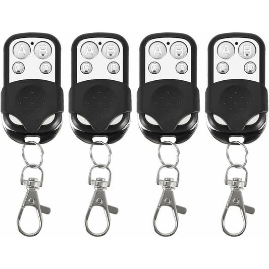 4 Pack Universal Electric Garage Door Remote Control, 433 MHz V1188-MS-520-066