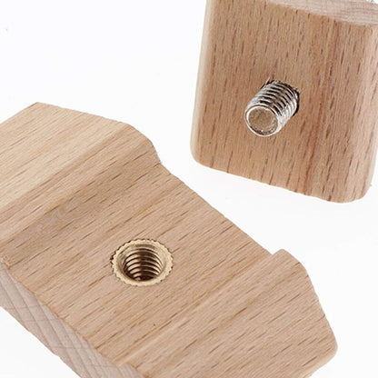 Wooden Sanding Block for Leather Craft, Handmade Abrasive Edge Polishing Tool V1188-MS-520-072