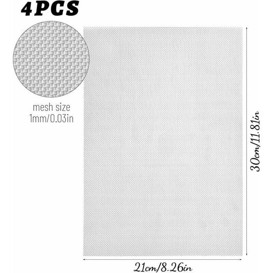 4 Pack Steel Mesh Fence, 30 cm V1188-MS-520-073