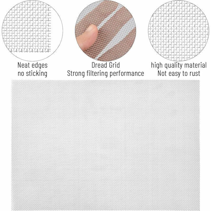 4 Pack Steel Mesh Fence, 30 cm V1188-MS-520-073