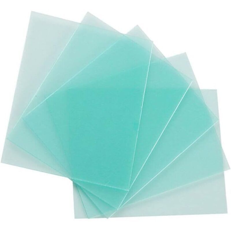 10 Pack Welding Helmet Replacement Lenses for Industrial Welding, 10 x 115 x 90 mm V1188-MS-520-081