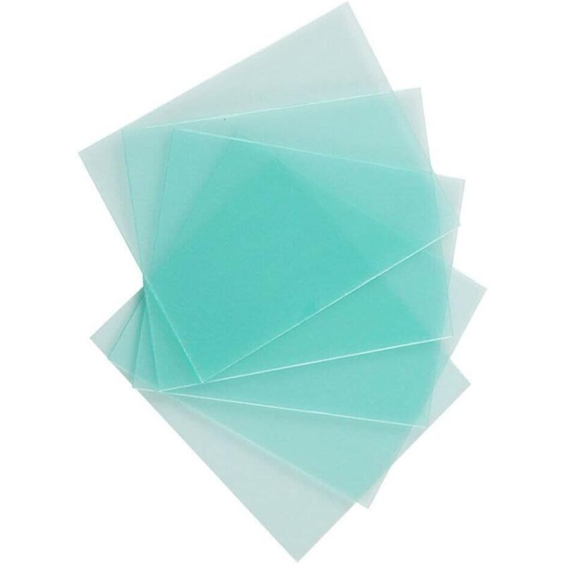 10 Pack Welding Helmet Replacement Lenses for Industrial Welding, 10 x 115 x 90 mm V1188-MS-520-081