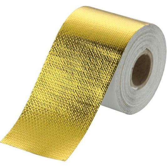 Gold Aluminum Foil Tape, Reflective Thermal Adhesive Tape, 10 m x 5 cm V1188-MS-520-088