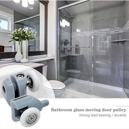 8 Pack Shower Door Roller Caster Wheel, 23 mm V1188-MS-520-089