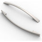 10 Pack Furniture Handles, Brushed Nickel Cupboard and Drawer Handles, 160 mm Hole Spacing V1188-MS-520-091