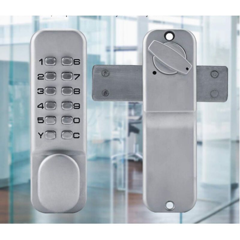 Digital Door Lock with Mechanical Passcode Keypad OS25A V1188-MS-527-004