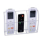 Clear Acrylic Wall Mounted Remote Control Holder and Media Organizer V1188-MS-527-008