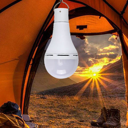 USB Rechargeable 7W E27 LED Light Bulb with Remote Control and Hook V1188-MS-527-010