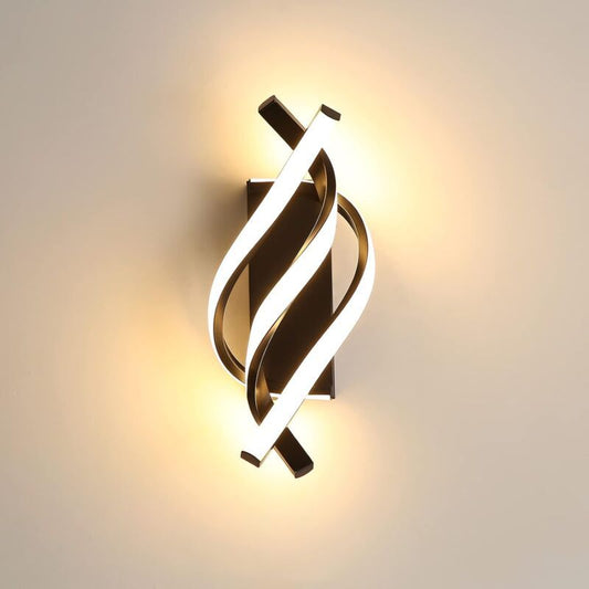22W LED Wall Light Indoor Modern Metal Wall Lamp 1440LM for Bedroom Corridor Stairs V1188-MS-527-024