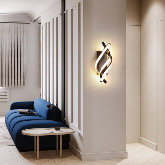 22W LED Wall Light Indoor Modern Metal Wall Lamp 1440LM for Bedroom Corridor Stairs V1188-MS-527-024