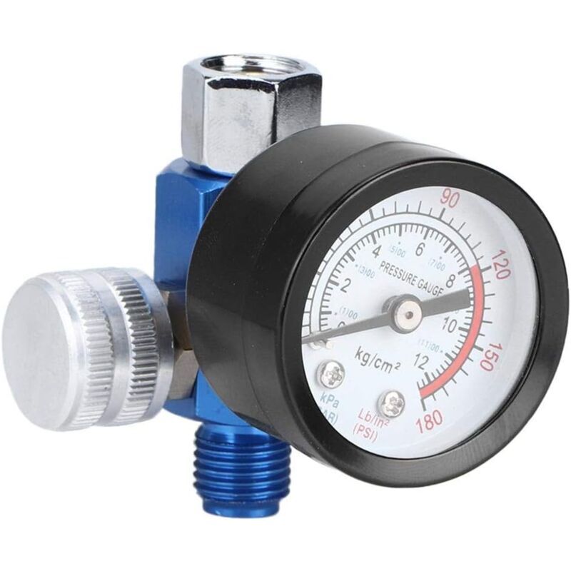 Air Pressure Regulator for Spray Gun Paint Gun, 1 Quarter Inch V1188-MS-527-035