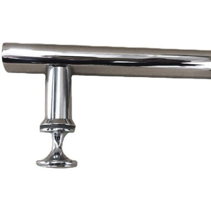 2 Pcs Chrome Shower Door Handles Hole to Hole, 145 mm V1188-MS-527-041